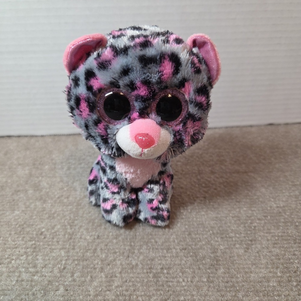 TY Beanie Boos 6" Plush Tasha The Leopard Cat
